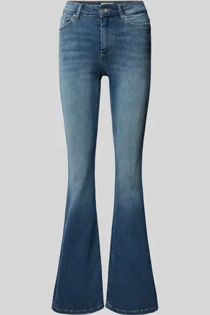 ONLY Regular Fit Flared Jeans mit Baumwoll-Anteil Modell 