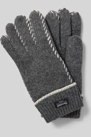 Eem Handschuhe aus Wolle mit Label-Detail in , Größe S