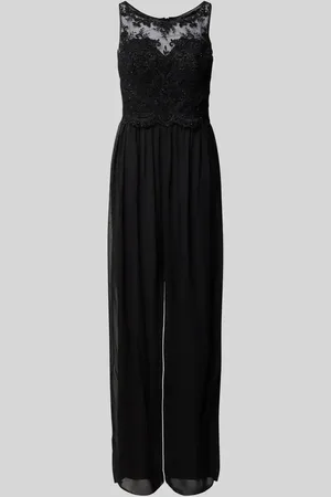 Laona Jumpsuit mit floralem Spitzenbesatz in , Größe 32
