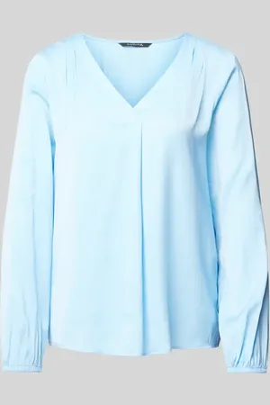 Comma, Blusenshirt mit V-Ausschnitt in , Größe 44