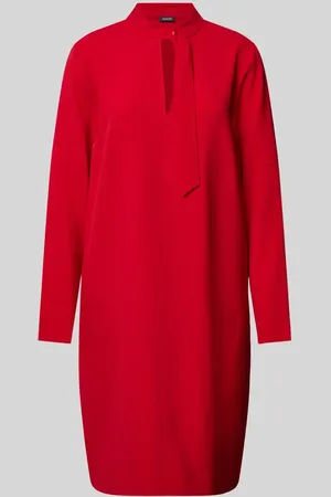 JOOP! Knielanges Kleid mit Schlüsselloch-Ausschnitt in , Größe 34