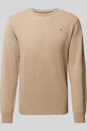 GANT Strickpullover aus Wolle mit Rundhalsausschnitt in , Größe L