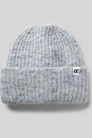 Opus Beanie mit Label-Detail Modell 