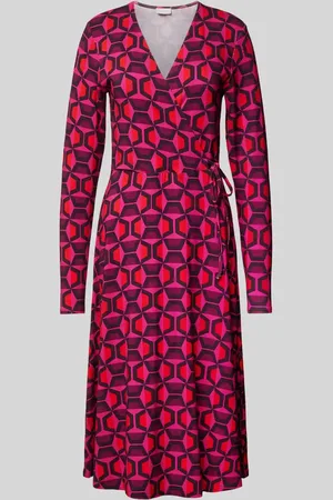 Milano Midikleid in Wickel-Optik in , Größe S