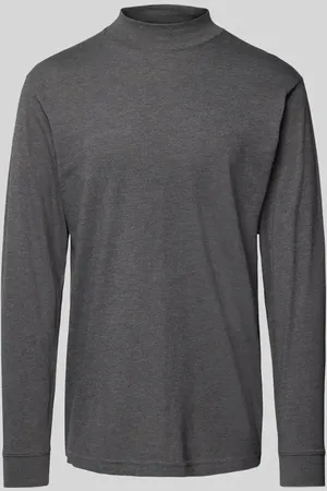 Ragman Longsleeve mit gerippten Abschlüssen in , Größe S