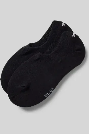 Snocks Socken mit Label-Stitching Modell 