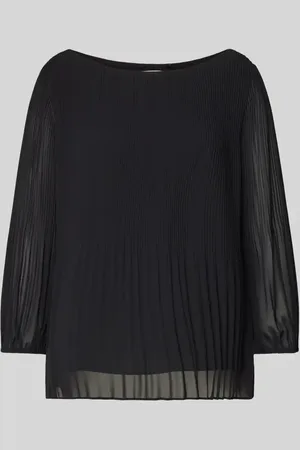 QS by s.Oliver Regular Fit Bluse aus Chiffon in , Größe 34
