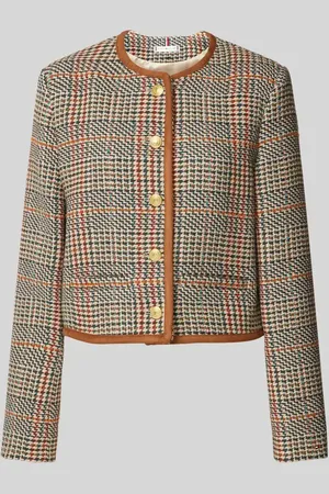 Tommy Hilfiger Regular Fit Blazer mit Rundhalsausschnitt in , Größe 42