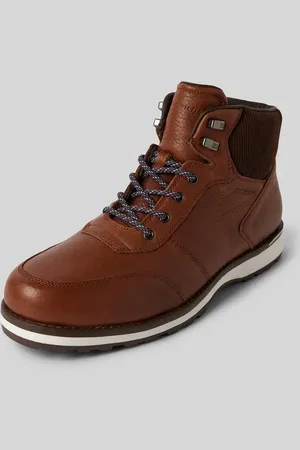 Tommy Hilfiger Lederboots mit Label-Details in , Größe 41