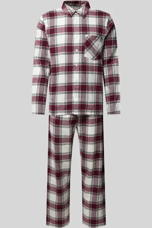 Schiesser Pyjama mit Teilungsnähten in , Größe 50