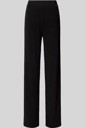 Guess Wide Leg Stoffhose mit Label-Applikation Modell 