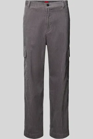 HUGO BOSS Regular Fit Cordhose mit Cargotaschen Modell 