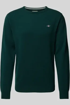 GANT Strickpullover aus Wolle mit Rundhalsausschnitt in , Größe XL