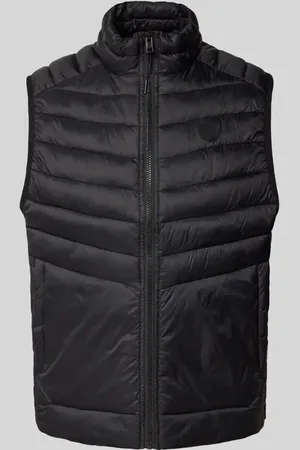 JACK & JONES Steppweste mit Label-Badge Modell 