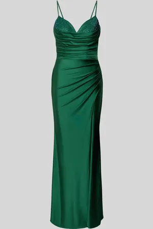 Mascara Abendkleid mit Ziersteinbesatz in , Größe 32