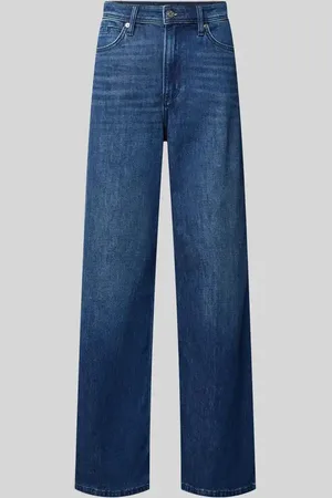 QS by s.Oliver Loose Fit Wide Leg Jeans mit Nieten Modell 