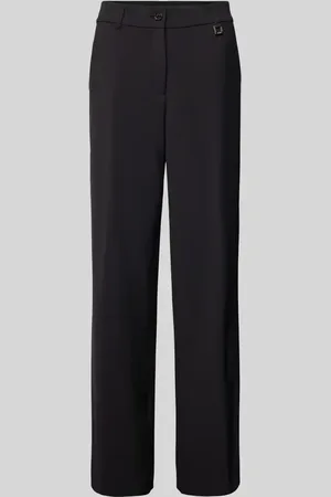 JOOP! Wide Leg Stoffhose mit Label-Applikation in , Größe 42