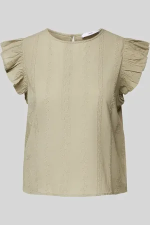 MANGO T-Shirt mit Lochstickerei Modell 