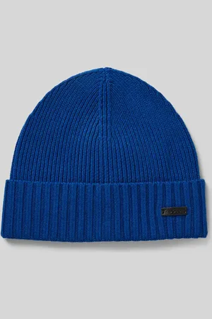 HUGO BOSS Beanie mit Label-Badge Modell 