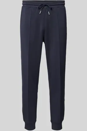 Matinique Slim Fit Sweatpants mit fixierten Bügelfalten Modell 