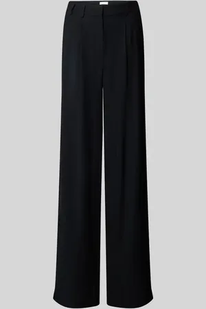 Lena Gercke Wide Leg Stoffhose mit Bundfalten Modell 
