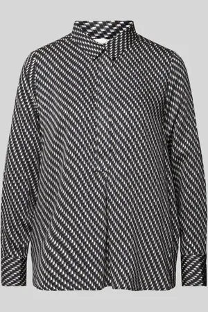 Milano Regular Fit Bluse mit Umlegekragen in , Größe 36