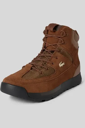 Lacoste Lederboots mit Logo-Applikation Modell 