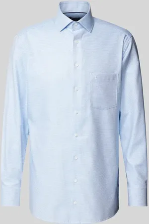 Olymp Regular Fit Businesshemd aus Twill in , Größe 42