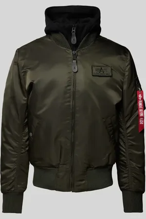 Alpha Industries Bomberjacke mit Stehkragen in , Größe S