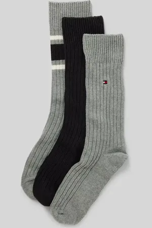 Tommy Hilfiger Socken in Ripp-Optik mit Geschenkbox im 3er-Pack in , Größe 39-42