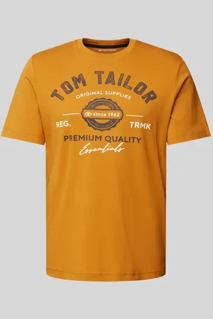 TOM TAILOR Regular Fit T-Shirt mit 1/2-Arm aus reiner Baumwolle in , Größe XXL
