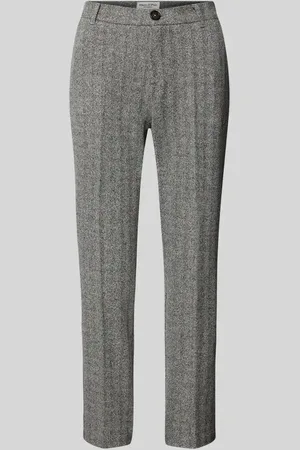 Marc O’ Polo Regular Fit Stoffhose mit Fischgrätenmuster in , Größe 44