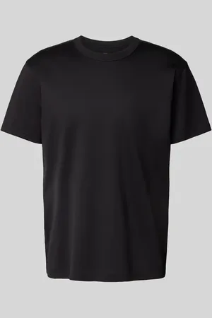 Bread & Boxers T-Shirt mit geripptem Rundhalsausschnitt in , Größe S