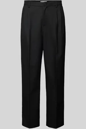 Casual Friday Regular Fit Bundfaltenhose mit französischen Eingrifftaschen in , Größe 33/32