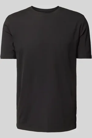 Lindbergh T-Shirt mit geripptem Rundhalsausschnitt in , Größe L