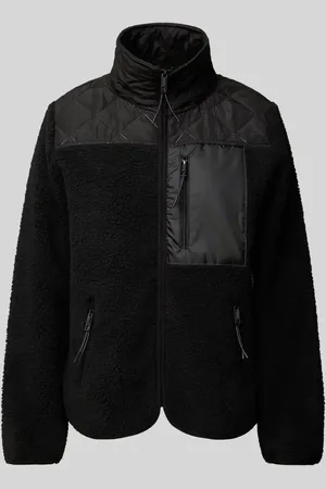 TheJoggConcept Fleecejacke mit Stehkragen Modell 