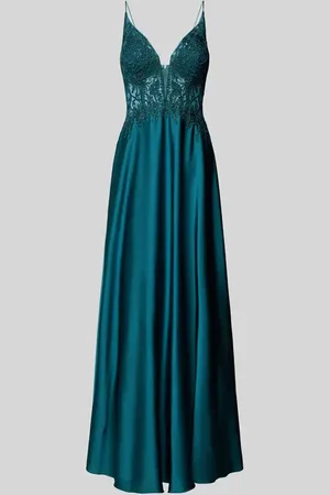 Laona Abendkleid mit floralen Stickereien in , Größe 34
