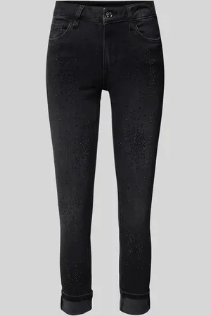 Liu Jo Slim Fit Jeans mit fixierten Beinabschlüssen in , Größe 25