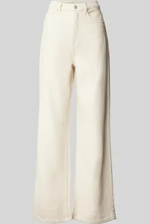 VERO MODA Wide Leg Jeans mit 5-Pocket-Design aus reiner Baumwolle Modell 