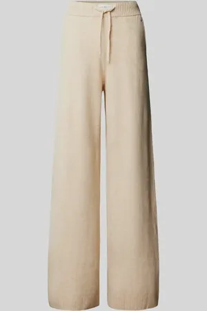 Tommy Hilfiger Wide Leg Sweatpants mit Logo-Stitching in , Größe L
