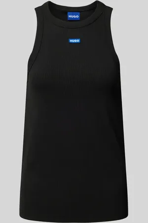Hugo Blue Tanktop mit Label-Detail in , Größe XS