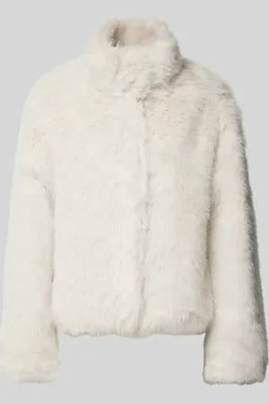 VERO MODA Regular Fit Kunstpelzjacke mit Stehkragen Modell 