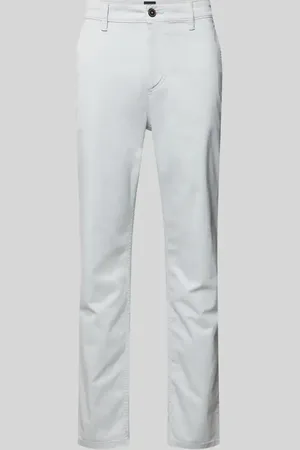 HUGO BOSS Slim Fit Chino mit Label-Detail in , Größe 31/32