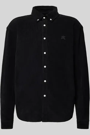 Review Regular Fit Cordhemd mit Button-Down-Kragen in , Größe S