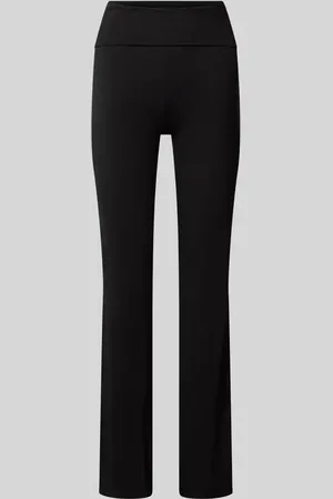 Gina Tricot Flared Cut Stoffhose mit elastischem Bund in , Größe S