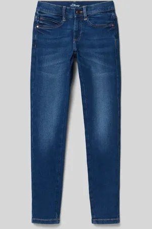 QS by s.Oliver Tapered Fit Jeans mit Baumwoll-Anteil in , Größe 158