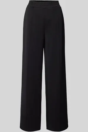 QS by s.Oliver Regular Fit Weite Hose im Scuba-Look in , Größe 36