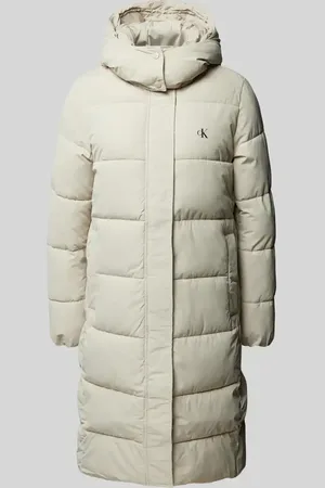 Calvin Klein Steppmantel mit Logo-Print in , Größe S