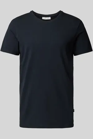 Casual Friday T-Shirt mit geripptem Rundhalsausschnitt in , Größe S
