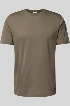 Lindbergh T-Shirt mit geripptem Rundhalsausschnitt in , Größe M